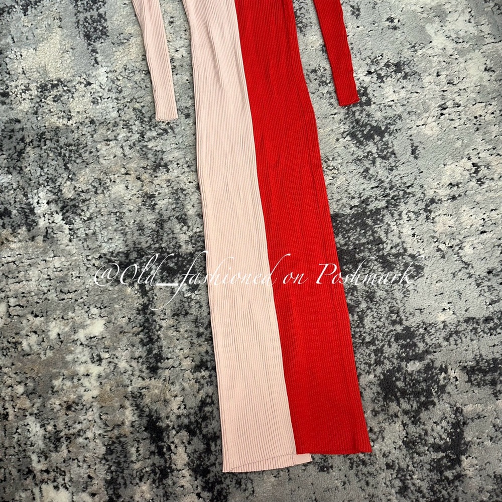 Price Firm - STAUD Shoko Long Sleeve Sweater Dress - Picture 9 of 11